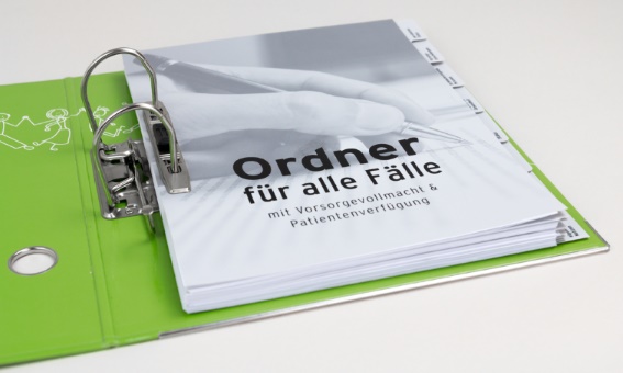 Ordner für alle Fälle Ordner für alle Fälle - aufgeschlagen